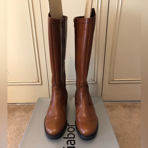 💖💖💖Gabor Wide Calf Leather Boots - Picture 7 of 8